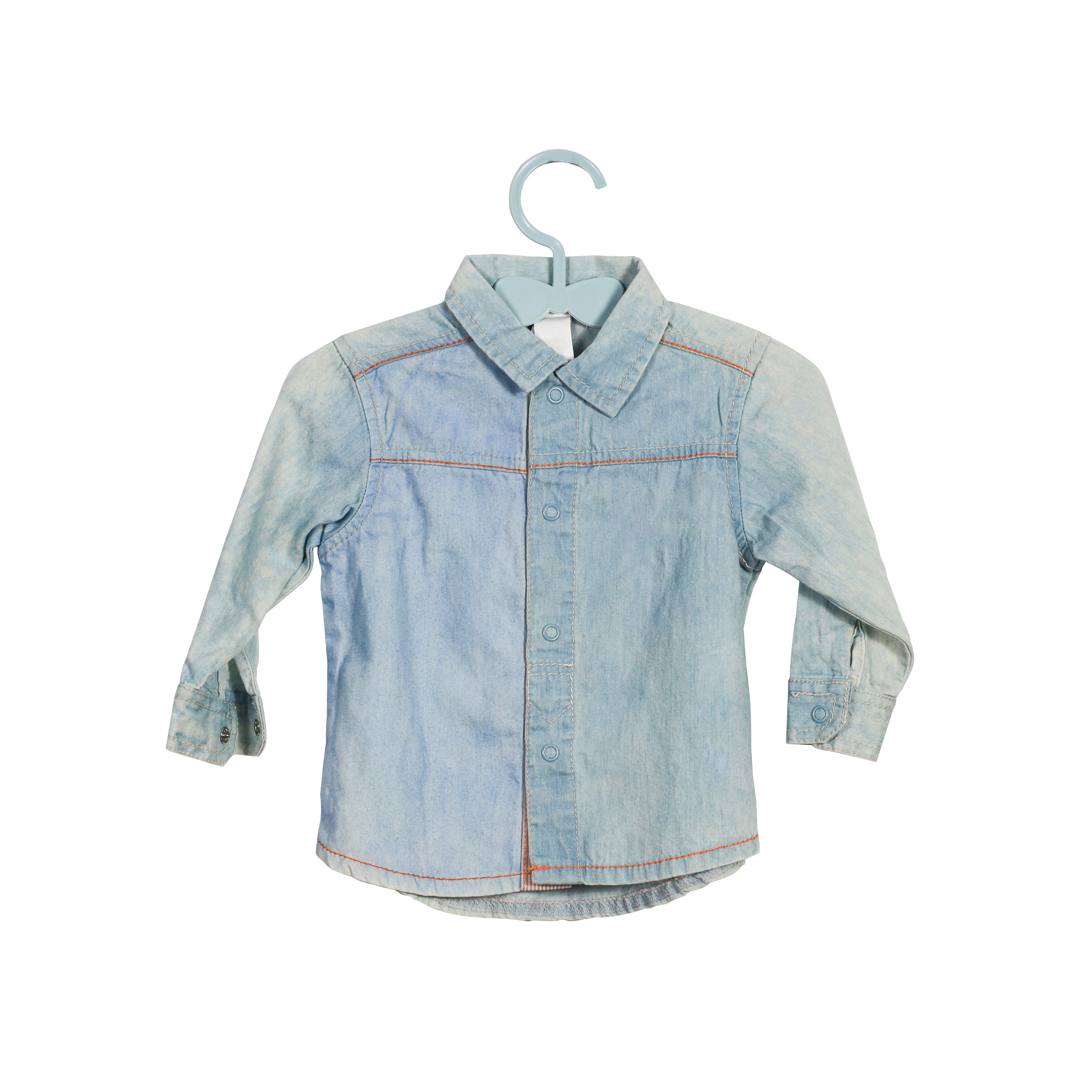 Denim Button-Up Shirt for Babies
