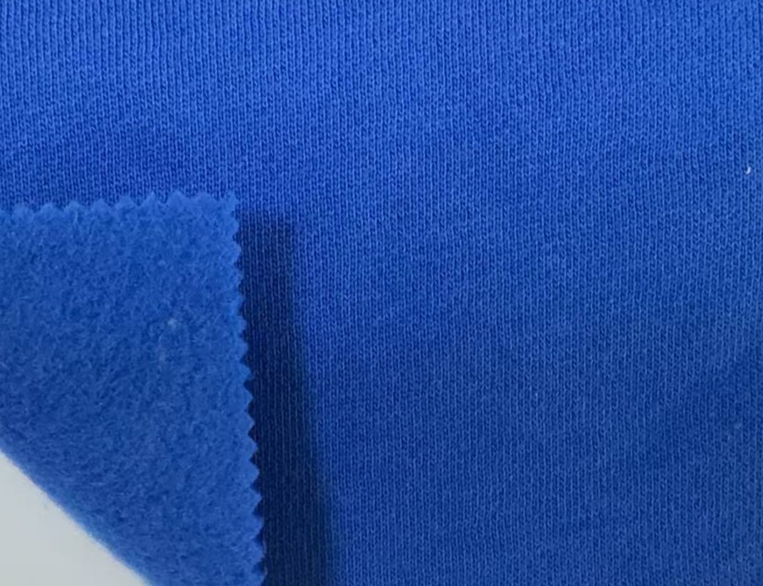 100% cotton brushed fabric - Royal Blue