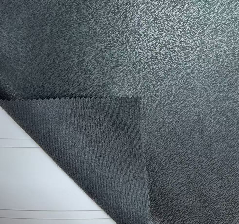 PU leather - Carbón